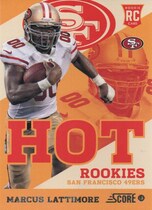 2013 Score Hot Rookies #37 Marcus Lattimore