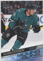 2020 Upper Deck Base Set Series 2 #487 Maxim Letunov