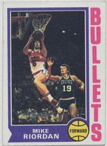 1974 Topps Base Set #102 Mike Riordan