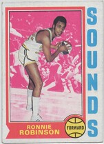 1974 Topps Base Set #251 Ronnie Robinson