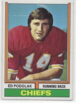 1974 Topps Base Set #7 Ed Podolak