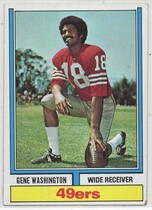 1974 Topps Base Set #46 Gene Washington