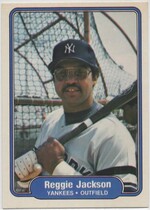 1982 Fleer Base Set #39 Reggie Jackson
