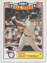 1988 Topps Glossy All Stars #2 Don Mattingly