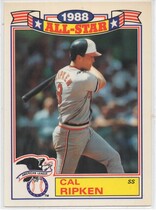 1989 Topps Glossy All Stars #5 Cal Ripken Jr.