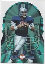 1995 Collectors Edge Instant Replay EdgeTech Die Cuts #1 Troy Aikman