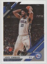 2019 Donruss Clearly #34 Joel Embiid