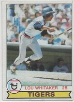 1979 Topps Base Set #123 Lou Whitaker