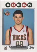 2008 Topps Base Set #203 Joe Alexander