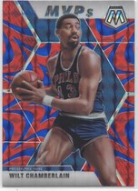 2019 Panini Mosaic Reactive Blue #300 Wilt Chamberlain