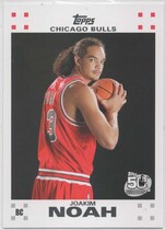 2007 Topps Rookie Set #9 Joakim Noah