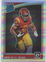 2021 Panini Chronicles Draft Picks Holo #224 Amon-Ra St. Brown