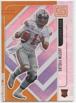 2021 Panini Chronicles Draft Picks Orange #159 Justin Fields