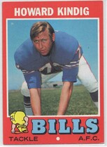 1971 Topps Base Set #33 Howard Kindig