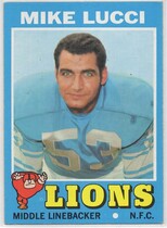1971 Topps Base Set #105 Mike Lucci
