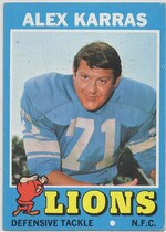 1971 Topps Base Set #41 Alex Karras