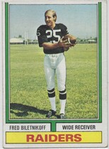 1974 Topps Base Set #490 Fred Biletnikoff