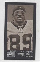 2008 Topps Mayo Mini Black Backs #321 Santana Moss