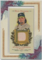 2007 Topps Allen & Ginter Relics #NS Nick Swisher