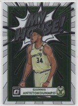 2020 Donruss Optic My House #2 Giannis Antetokounmpo