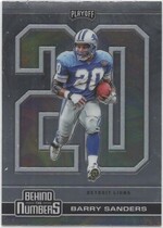 2020 Playoff Behind the Numbers #2 Barry Sanders