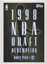 1998 Topps Draft Pick Unredeemed Redemption Card #12 Michael Doleac
