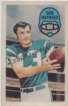 1970 Kelloggs Base Set #59 Don Maynard