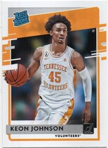 2021 Panini Chronicles Draft Picks #31 Keon Johnson