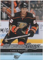 2014 Upper Deck Base Set Series 2 #491 Chris Wagner