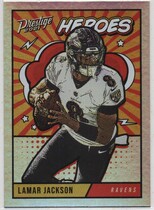2021 Panini Prestige Heroes #HE-2 Lamar Jackson