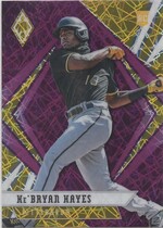 2021 Panini Chronicles Phoenix Purple Velocity #18 Kebryan Hayes