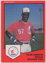 1989 ProCards Jacksonville Expos #152 Delino DeShields