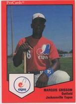 1989 ProCards Jacksonville Expos #175 Marquis Grissom