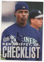 1997 Ultra Checklists Series 2 #2 Ken Griffey