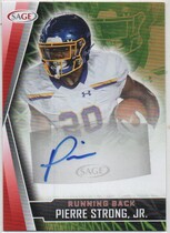 2022 SAGE Autos Red #A-PSJ Pierre Strong Jr.