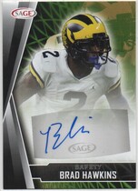 2022 SAGE Autos Black #A-BH Brad Hawkins