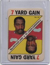 1971 Topps Game Inserts #45 MacArthur Lane