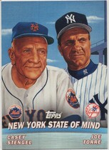 2001 Topps Combos Series 1 #TC10 Casey Stengel|Joe Torre