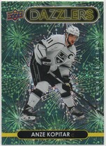 2021 Upper Deck Dazzlers Green Series 2 #DZ-74 Anze Kopitar