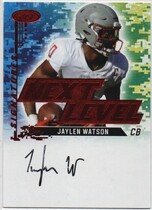 2022 SAGE Next Level Signatures Red #NLS-JW Jaylen Watson