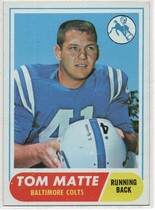1968 Topps Base Set #178 Tom Matte