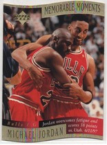 1997 Upper Deck Collectors Choice Memorable Moments #1 Michael Jordan