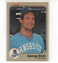 1983 Fleer Base Set #108 George Brett