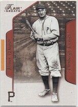 2003 Flair Greats #73 Honus Wagner