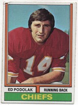 1974 Topps Base Set #7 Ed Podolak