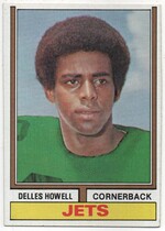 1974 Topps Base Set #100 Delles Howell