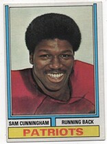 1974 Topps Base Set #502 Sam Cunningham