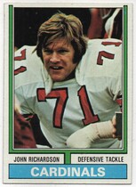 1974 Topps Base Set #312 John Richardson