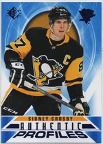 2020 SP Authentic Profiles Blue #AP-9 Sidney Crosby
