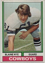 1974 Topps Base Set #2 Blaine Nye